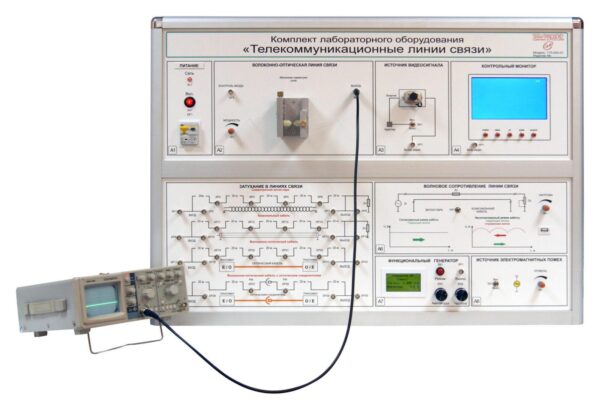 Типовой комплект учебного оборудования «Телекоммуникационные линии связи» — изображение 2