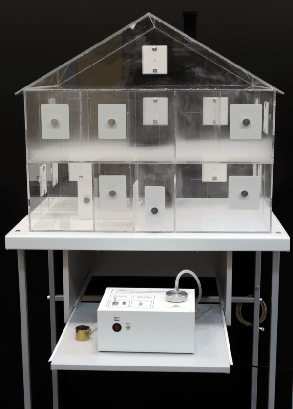 Лабораторная установка для исследования распространения дыма в жилых помещениях — изображение 2