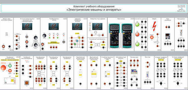 Комплект учебного оборудования «Электрические машины и аппараты»