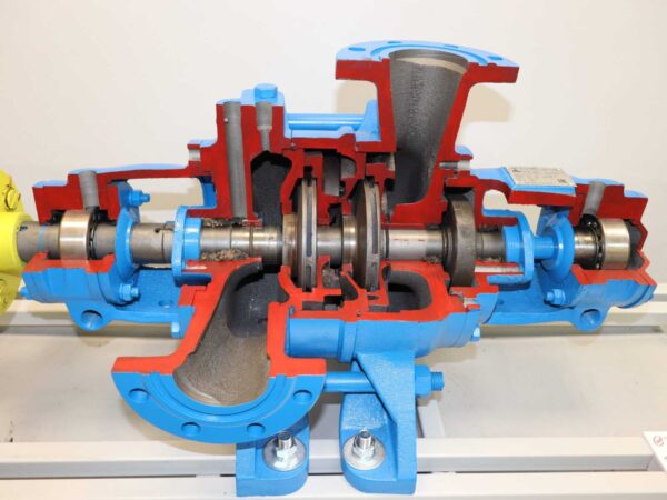 Разрезная модель насоса секционного центробежного типа «ЦНС» — изображение 3