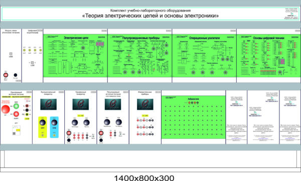 Типовой комплект учебного оборудования «Теория электрических цепей и основы электроники»