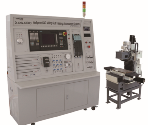 Комплексное оборудование для обучения CNC-фрезерованию (полуфизический объект)