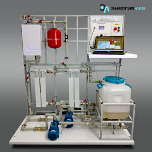 Учебный лабораторный стенд «Автоматизированная котельная на жидком и газообразном топливе»