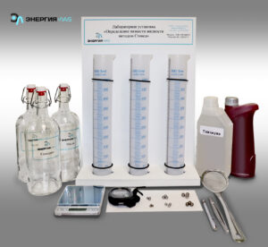 Лабораторная установка «Определение вязкости жидкости методом Стокса»