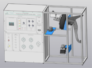 Стенд-тренажер «Гидравлическая тормозная система с АБС»