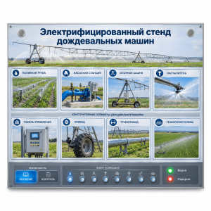 Электрифицированный стенд дождевальных машин